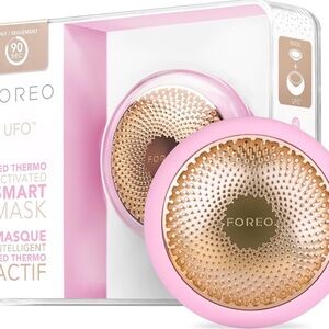 FOREO Skincare Device in Pink and Gold